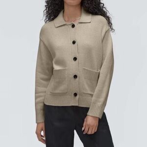 Everlane The Chore Coat Cotton Sweater